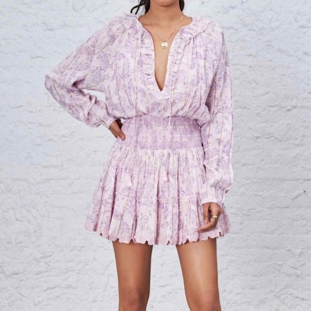 House of Harlow 1960 Long Sleeve Mini Dress